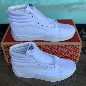 VANS SK8-HI PLATFORM 2 True White WMNS